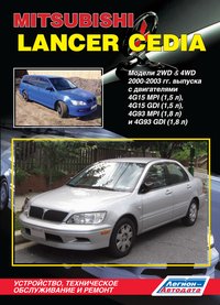 скачать Mitsubishi Lancer Cedia 2000-2003 