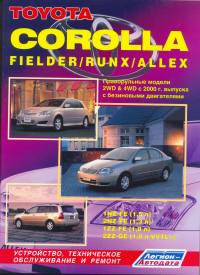 скачать Toyota Corolla/Fielder/Runx 2000-2006 