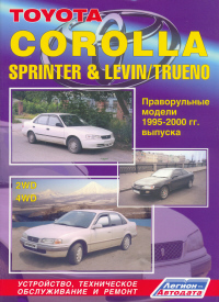 скачать Toyota Corolla Sprinter & LevinTrueno 1995-2000