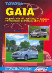 скачать Toyota GAIA 1998-2002 