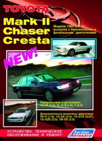 скачать Toyota MARK II, CHASER & CRESTA 1984-1995